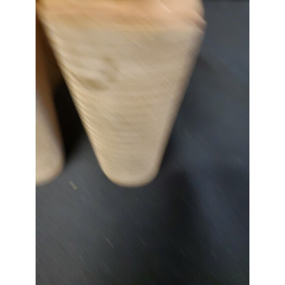 Jeffrey Campbell Rodillo Laser Cut Lace Up Wedge Leather Sandals  Shoes Size 7 - Picture 5 of 8